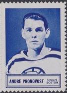 1961-62 Topps - Stamps #NNO Andre Pronovost  Front