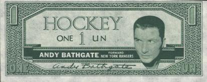 1962-63 Topps - Hockey Bucks #NNO Andy Bathgate  Front