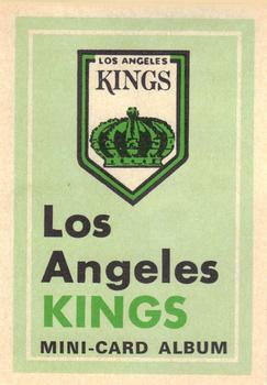 1969-70 O-Pee-Chee - Mini-Card Albums #NNO Los Angeles Kings Front