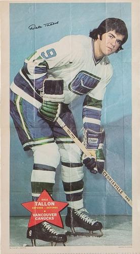 1971-72 O-Pee-Chee Posters #5 Dale Tallon  Front
