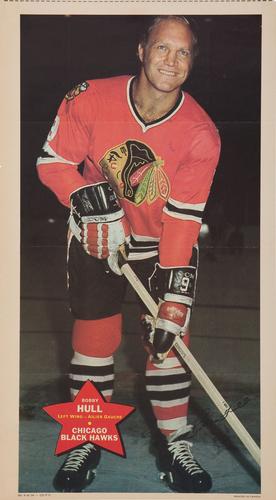 1971-72 O-Pee-Chee Posters #9 Bobby Hull  Front