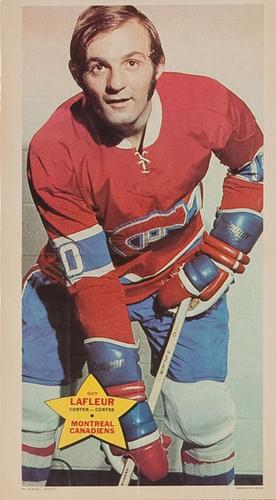 1971-72 O-Pee-Chee Posters #13 Guy Lafleur  Front