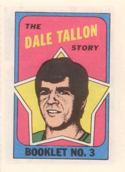 1971-72 Topps - Booklets #3 Dale Tallon Front