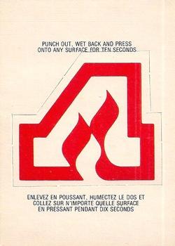 1973-74 O-Pee-Chee - Team Crests #NNO Atlanta Flames  Front