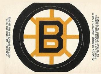 1973-74 O-Pee-Chee - Team Crests #NNO Boston Bruins  Front