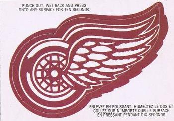 1973-74 O-Pee-Chee - Team Crests #NNO Detroit Red Wings  Front