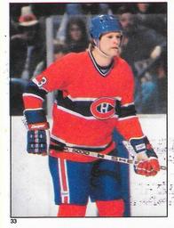 1981-82 O-Pee-Chee Stickers #33 Brian Engblom  Front