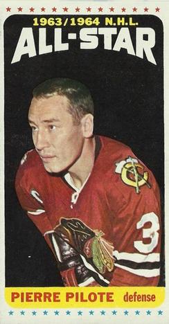 1964-65 Topps #109 Pierre Pilote Front