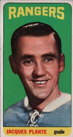 1964-65 Topps #68 Jacques Plante Front
