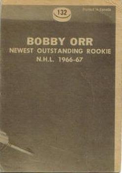 1966-67 Topps #132 Bobby Rousseau Back