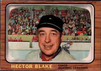 1966-67 Topps #1 Hector Blake Front