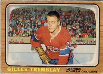 1966-67 Topps #4 Gilles Tremblay Front