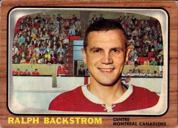1966-67 Topps #75 Ralph Backstrom Front