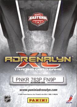 2010-11 Panini Adrenalyn XL #39 Chris Pronger Back