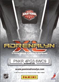 2010-11 Panini Adrenalyn XL #54 Patrice Bergeron Back