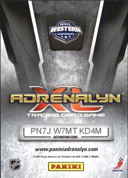 2010-11 Panini Adrenalyn XL #173 Tomas Holmstrom Back