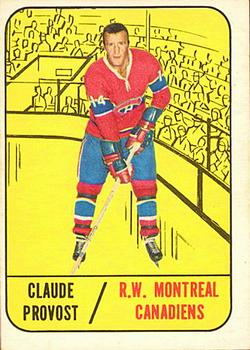1967-68 Topps #71 Claude Provost Front