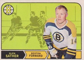 1968-69 O-Pee-Chee #134 Glen Sather Front