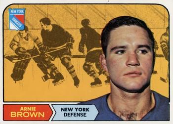 1968-69 Topps #68 Arnie Brown Front