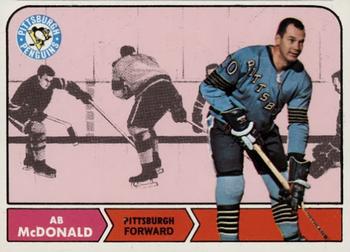 1968-69 Topps #107 Ab McDonald Front