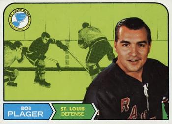 1968-69 Topps #112 Bob Plager Front