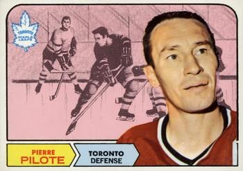 1968-69 Topps #124 Pierre Pilote Front
