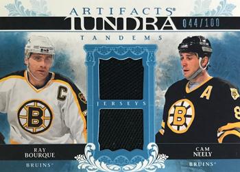 2009-10 Upper Deck Artifacts - Tundra Tandems #TT-NB Ray Bourque / Cam Neely  Front