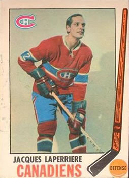 1969-70 O-Pee-Chee #3 Jacques Laperriere Front