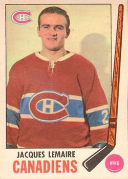 1969-70 O-Pee-Chee #8 Jacques Lemaire Front