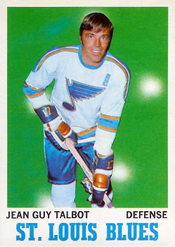 1970-71 O-Pee-Chee #100 Jean-Guy Talbot Front