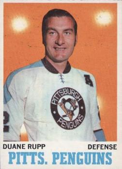 1970-71 O-Pee-Chee #89 Duane Rupp Front