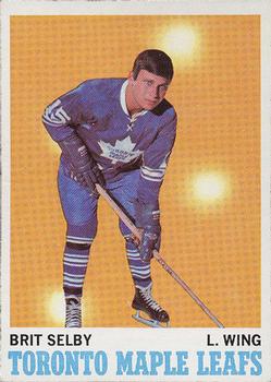 1970-71 O-Pee-Chee #111 Brit Selby Front