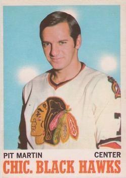 1970-71 O-Pee-Chee #18 Pit Martin Front