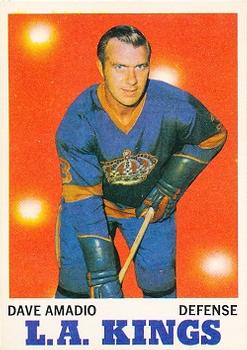 1970-71 O-Pee-Chee #33 Dave Amadio Front