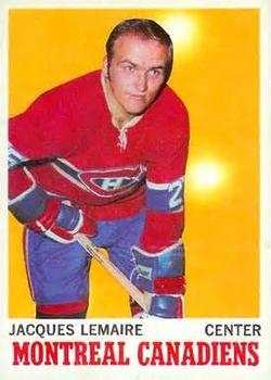 1970-71 O-Pee-Chee #57 Jacques Lemaire Front