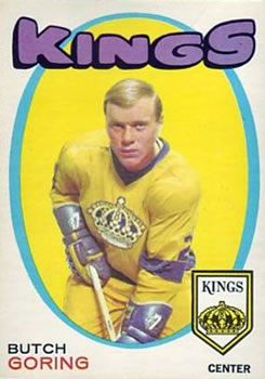 1971-72 O-Pee-Chee #152 Butch Goring Front