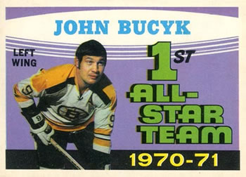 1971-72 O-Pee-Chee #255 John Bucyk Front