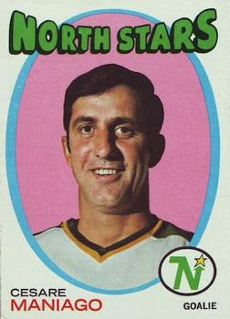1971-72 Topps #117 Cesare Maniago Front