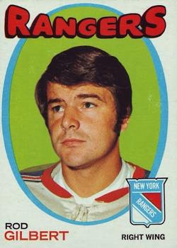 1971-72 Topps #123 Rod Gilbert Front