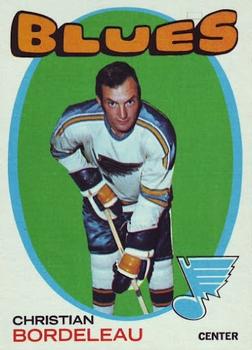 1971-72 Topps #51 Christian Bordeleau Front
