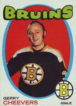 1971-72 Topps #54 Gerry Cheevers Front