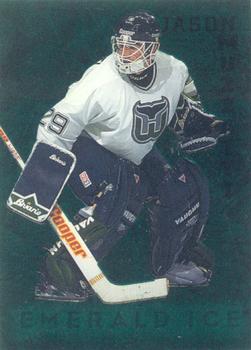 1995-96 Parkhurst International - Emerald Ice #362 Jason Muzzatti Front