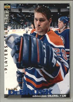 1995-96 Collector's Choice - Player's Club #87 Louie DeBrusk Front