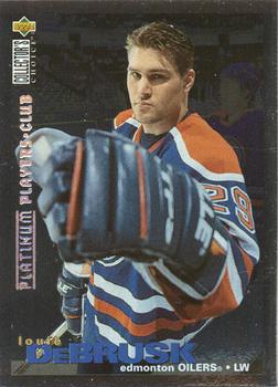 1995-96 Collector's Choice - Platinum Player's Club #87 Louie DeBrusk Front