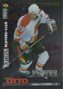 1995-96 Collector's Choice - Platinum Player's Club #88 Joel Otto Front