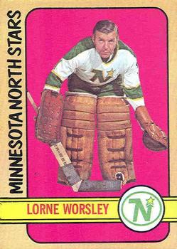 1972-73 O-Pee-Chee #28 Lorne Worsley Front