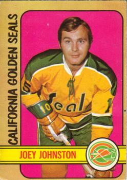 1972-73 O-Pee-Chee #96 Joey Johnston Front