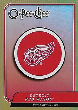 2008-09 O-Pee-Chee - Team Checklists #CL11 Detroit Red Wings Front