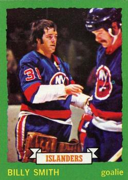 1973-74 O-Pee-Chee #142 Billy Smith Front