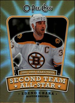 2008-09 O-Pee-Chee - Second Team All-Stars #2ND-ZC Zdeno Chara Front